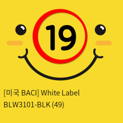 [미국 BACI] White Label BLW3101-BLK (49)