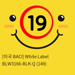 [미국 BACI] White Label BLW3166-BLK-Q (149)