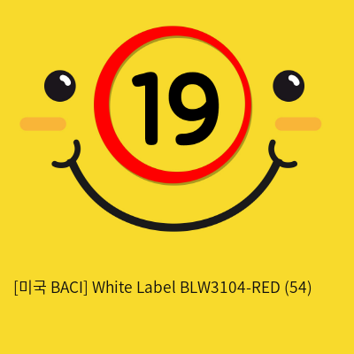 [미국 BACI] White Label BLW3104-RED (54)