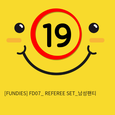 [FUNDIES] FD07_ REFEREE SET_남성팬티